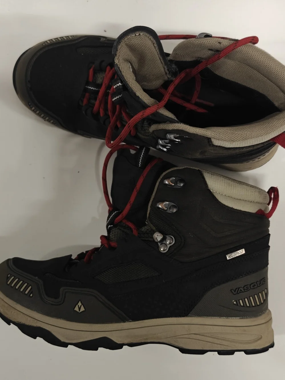 Vasque St. Elias UltraDry Youth Hiking Boots Size 6 Waterproof Brown Outdoor Tra